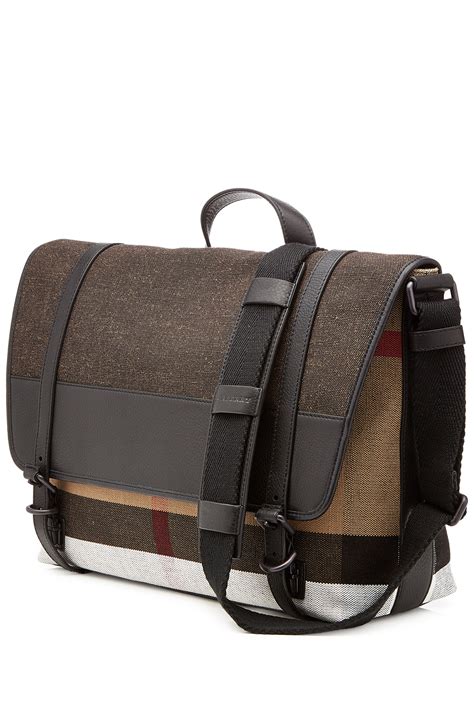 burberry check bags for men